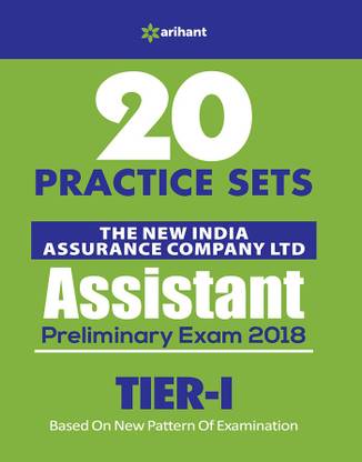 20 Practice Set The New India Assurance Assistant Pre Tier- I 2018