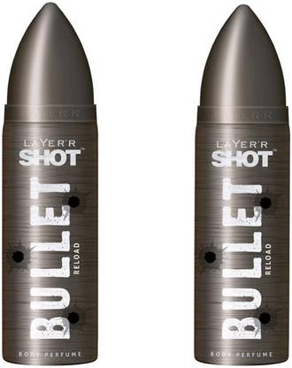 Layer'r Shot RELOAD X 2 Perfume Body Spray  -  For Men & Women