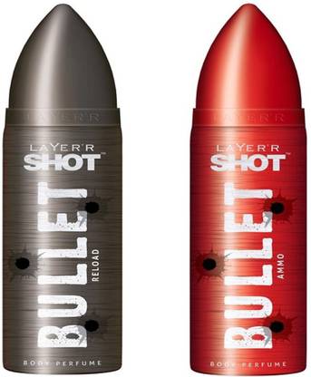 Layer'r Shot AMMO,RELOAD Perfume Body Spray  -  For Men & Women