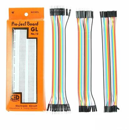 REES52 BREADBOARD 60 Pieces Jumper Wires Set Electronic Components Electronic Hobby Kit
