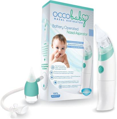 OCCObaby Baby Nasal Aspirator Battery Operated Nasal Aspirator
