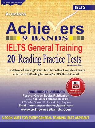 Achievers 9 Bands Ielts General Training 20 Reading Practice Tests