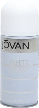Jovan WHITE MUSK Deodorant Spray  -  For Men