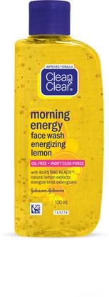 Clean & Clear Morning Energy Energizing Lemon Face Wash
