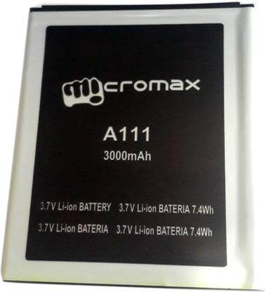 Micromax Mobile Battery For  Micromax Canvas Doodle A111