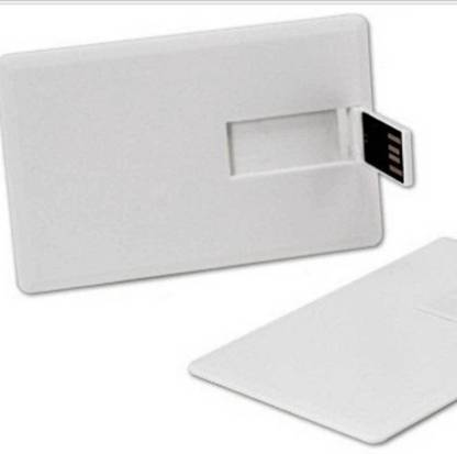 MODA X1640 (MODA) CREDIT CARD SHAPE PEN DRIVE 8 GB Pen Drive Compatible with Desktop Computer, Tablet, Audio Player USB 2.0 Plastic Case