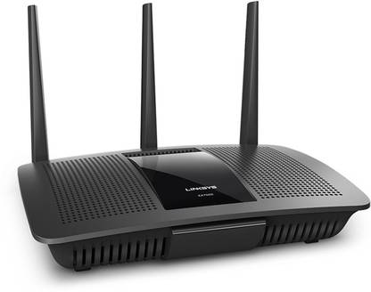 LINKSYS Max Stream EA7500 AC1900 Mu-Mimo Wireless Router 5 GHz 1600 Mbps Wifi Speed Dual Band External Antenna Ethernet (Cable Broadband)