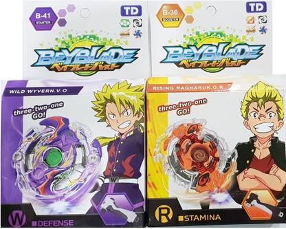 BEYBLADE Series Wild Wyvern and Rising Ragnaruk Combo