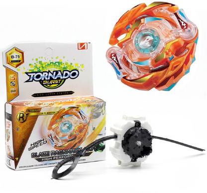 AncientKart Beyblade Burst Blaze Ragnaruk.4C.FI. B75 with launcher and accessories
