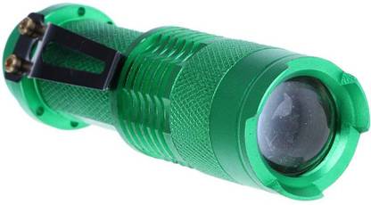 Xydrozen ™ Forest Green - LED Flashlight, Bright handheld A100 Mini 3 Mode Zoomable Tactical Flashlight Torch