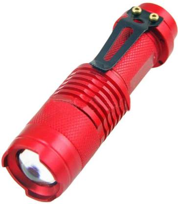 Xydrozen ™ Crimson - XML-Q5 Super Bright Mini LED Taclight Pocket-Sized Aluminum Torch Lamp As Seen On Tv Portable Flashlight Torch