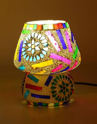 Somil Multi Colour New Handmade Designe Table Lamp_00123 Table Lamp