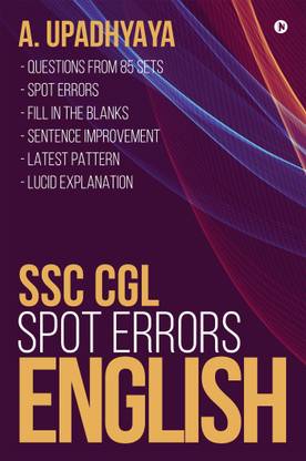 SSC CGL Spot Errors English