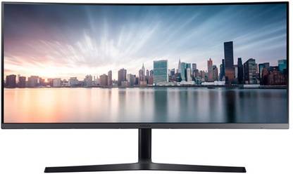Samsung 890 86.36 cm (34 inch) Curved WQHD Monitor (C34H890WJN)