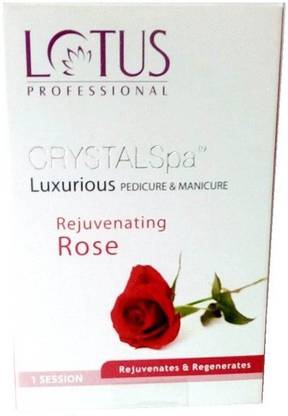 Lotus Professional Luxurious Pedicure & Manicure Kit ( Rose)