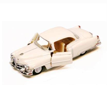 Assemble 1953 Cadillac Series 62, Ivory Kinsmart 5339 D 1/43 Scale Diecast Model Toy Car