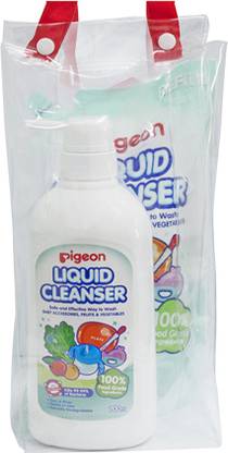 Pigeon Liquid Cleanser Combo (700 Ml Bottle + 650 Ml Refill)