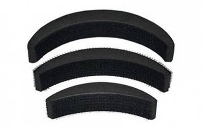 FOK Set Of 3Pc Hair Puff Up Volumizer Banana Bumpits Puff Maker Hairstyle Accessory Banana Clip