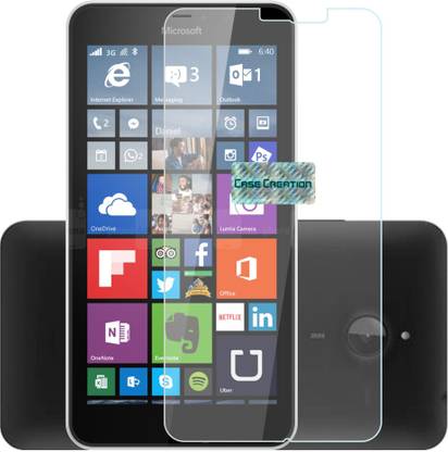 CASE CREATION Tempered Glass Guard for Microsoft Lumia 640 XL