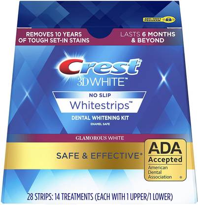 Crest 3D Glamorous Teeth Whitening Strips Kit ( FRM USA) Teeth Whitening Kit