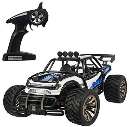 Generic iTavah Electric Rc Car, 1:16 50M 2WD 2.4Ghz Remote Control Racing Buggy Cars, High Speed RC Off Road Monster Truck (Blue)