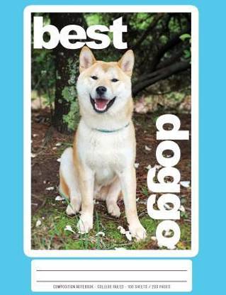 Best Doggo Shiba Inu Composition Book and Notebook