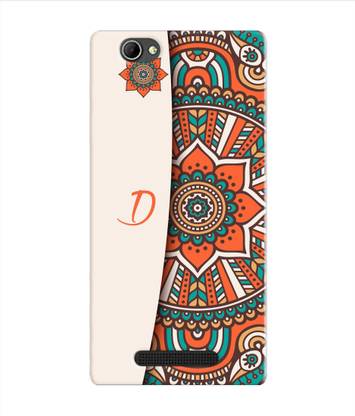 ETECHNIC Back Cover for Lava A89 - Alphabet D