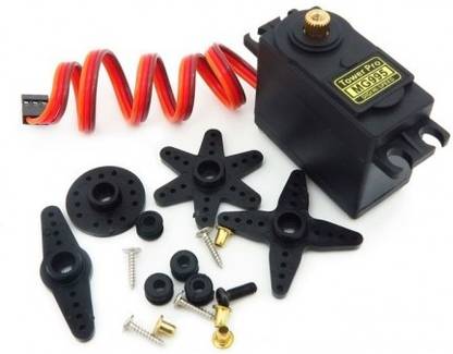 Flyrobo TowerPro MG995 Metal Gear Servo Motor MG995 180 degree Electronic Components Electronic Hobby Kit