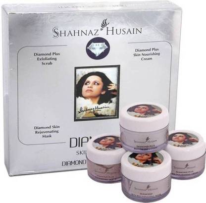 SHAHNAZ Herbals Diamond Facial Kit 40 g (Set of 4)