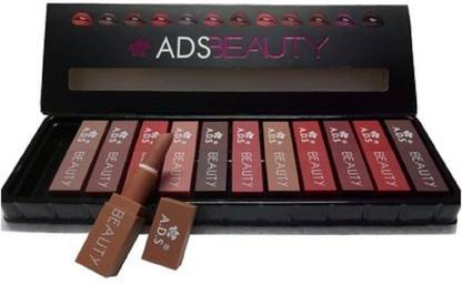 ads Matte Lipstick(Set Of-12)