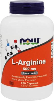 Now Foods L-Arginine 500mg - 250 Nos