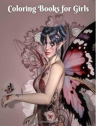 Generic Coloring Books for Girls Coloring Book with Fun, Easy, and Relaxing Coloring Pages (Cute, Relaxing, Inspiring)