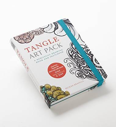 Generic Tangle Art Pack A Meditative Drawing Book and Sketchpad Adapted from the Best Selling Book One Zentangle A Day