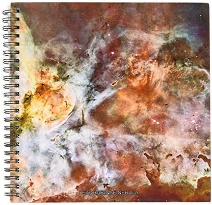 3dRose db_76816_1 Galaxy and Nebula Eta Carinae Nebula by NASA Hubble Telescope Drawing Book, 8 by 8"