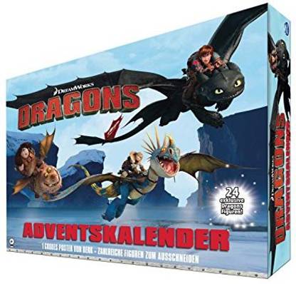 Spin Master Dreamworks Dragons To 6036479���Advent Calendar