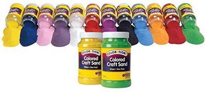 Colorations CSPU Colorful Craft Sand, Purple 22 oz.