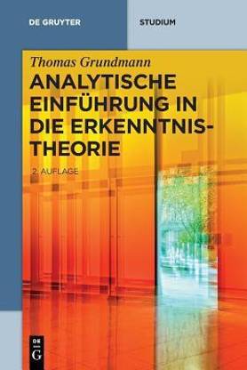 Analytische Einfuehrung in die Erkenntnistheorie