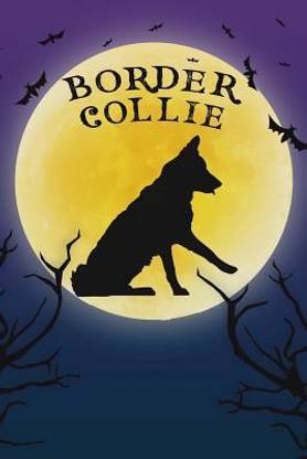 Border Collie Notebook Halloween Journal
