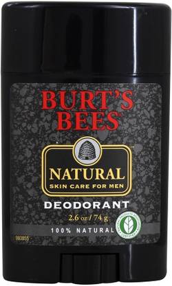 BURT'S BEES Natural Skin Care For Men Deodorant Deodorant Spray  -  For Men