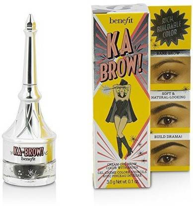 Generic Benefit Ka Brow Cream Gel Color With Brush, #6 (Deep), 0.1 Ounce 2.84 g