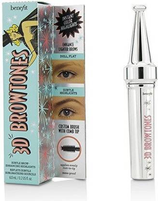 Generic Benefit 3D Browtones Subtle Brow Enhancing Highlights, No. 02 Light /Medium, 0.2 Ounce 5.67 g