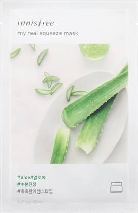 innisfree My Real Squeeze Mask - Aloe(sheet mask)