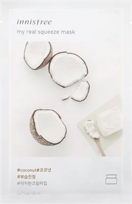 innisfree My Real Squeeze Mask - Coconut(sheet mask)