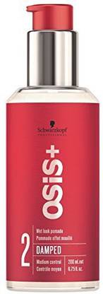 Schwarzkopf Osis+ Damped Wet Look Pomade, 6.75 Ounce