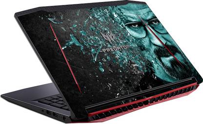 GADGETSWRAP PRINTED shattered walter white SKIN FOR PREDATOR HELIOS 300 15.6 MN Various Laptop Skin Compatible for 15.6 inch