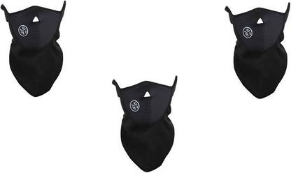 HighClaire HC3 TP High quality HC X-Ports Face mask, Biker Mask, Dust Protection Mask, Pollution Mask, Dusty Wind protection mask, Easy to wear Mask, Face protection mask from heavy dusty and polluted winds, Sunlight and dust particles in air (Multicolor)