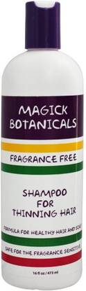 Magick Botanicals Shampoo For Thinning Hair Fragrance Free 16 Fl. Oz.