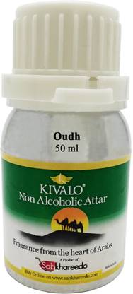 KIVALO Ⓡ Pure Original Oudh Fragrance 50 ml Non Alcoholic Attar Floral Attar