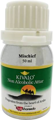 KIVALO Ⓡ Pure Original Mischief Fragrance 50 ml Non Alcoholic Attar Floral Attar