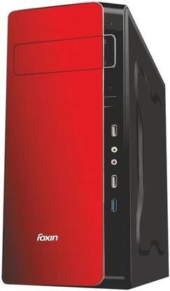 Foxin ASSEMBLED AMD/8GBRAM/1TBHDD/INBUILT 2GB GRAPHICS/WIFI AMD A6-6400K Richland 4.1 (8 GB RAM/HD 8470 AMD (INBUILT) Graphics/1 TB Hard Disk/64 GB SSD Capacity/Windows 7 Ultimate/2 GB Graphics Memory) Ultra Tower